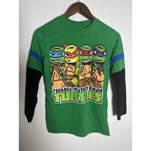 Ninja Turtle Long Sleeved T Shirt Boys L
